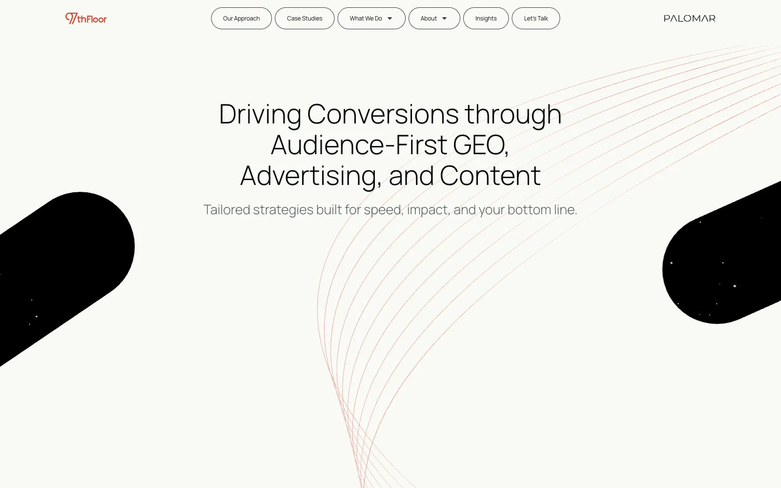 97th Floor website homepage