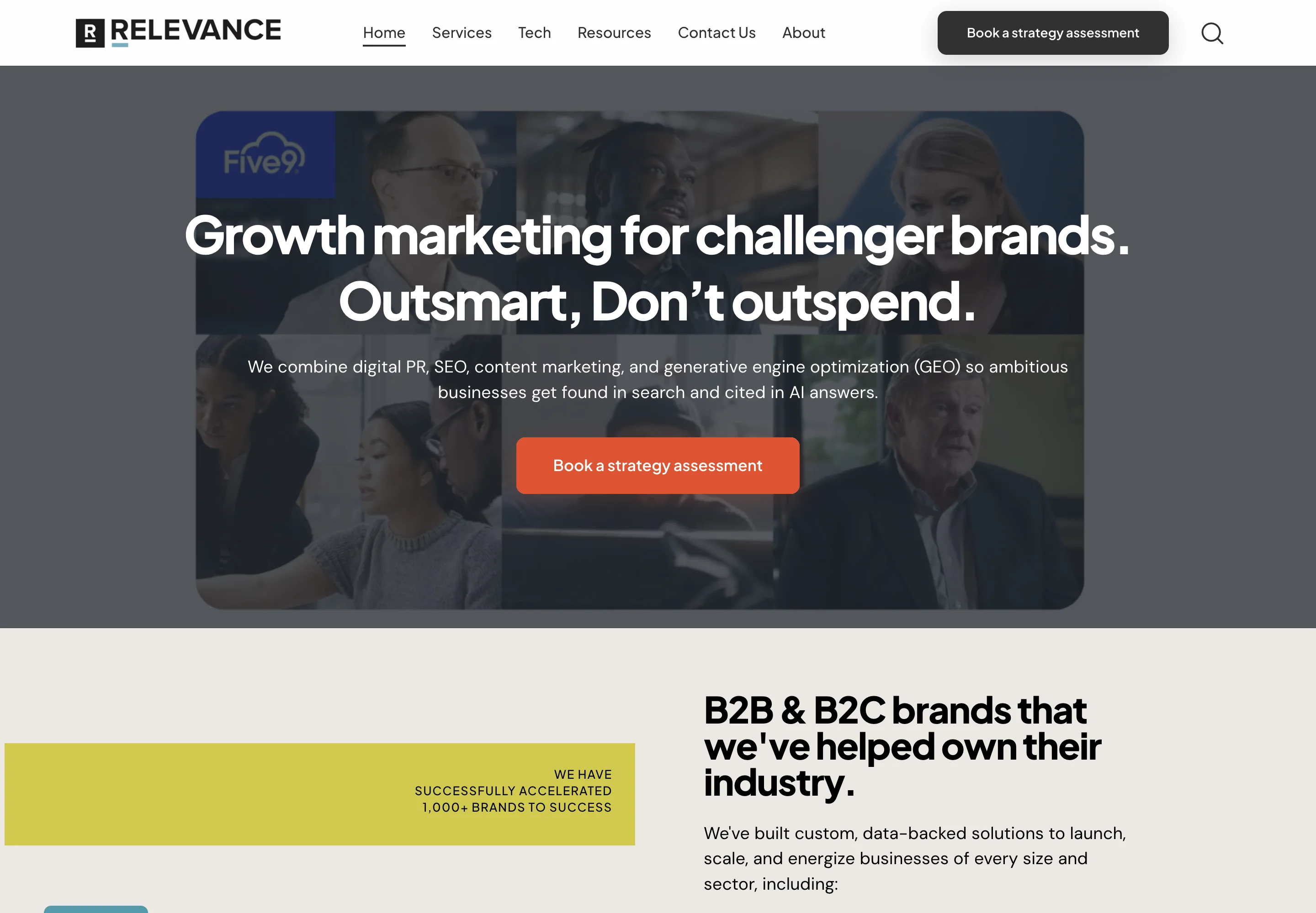 Relevance official website
