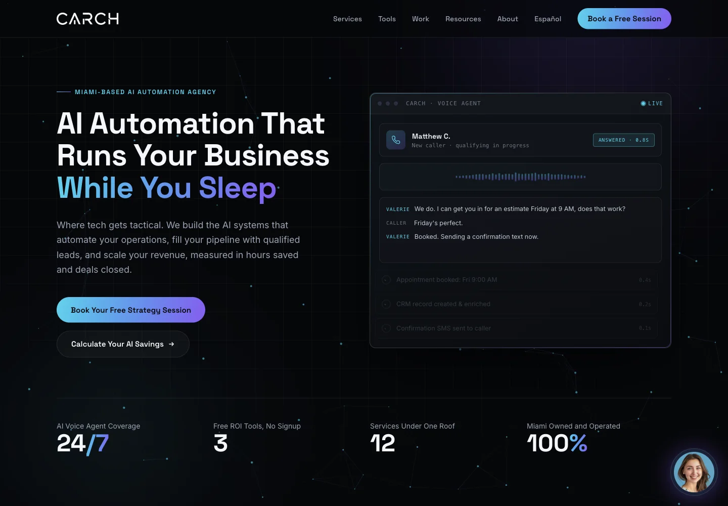 CARCH Solutions official website