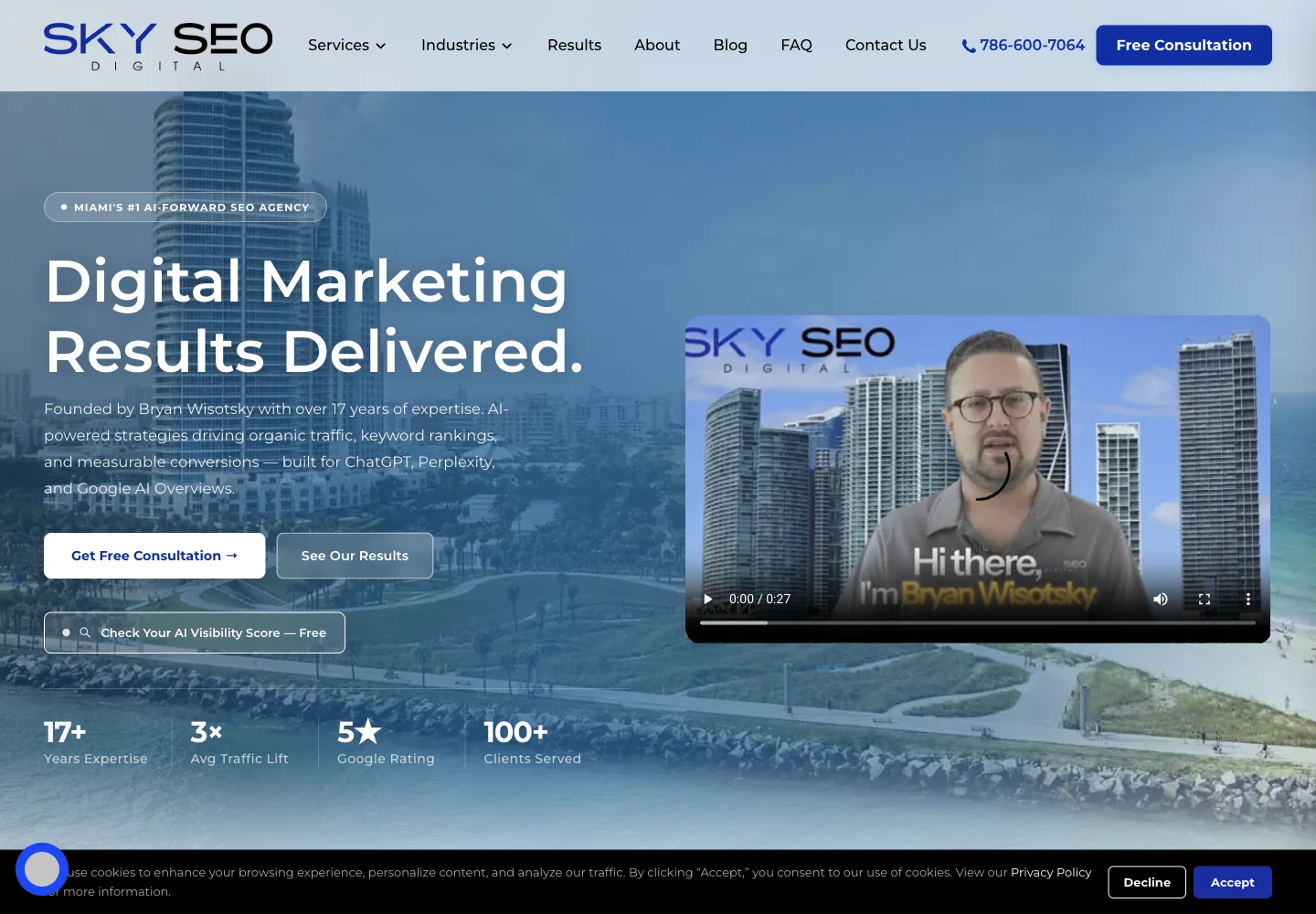 Sky SEO Digital official website