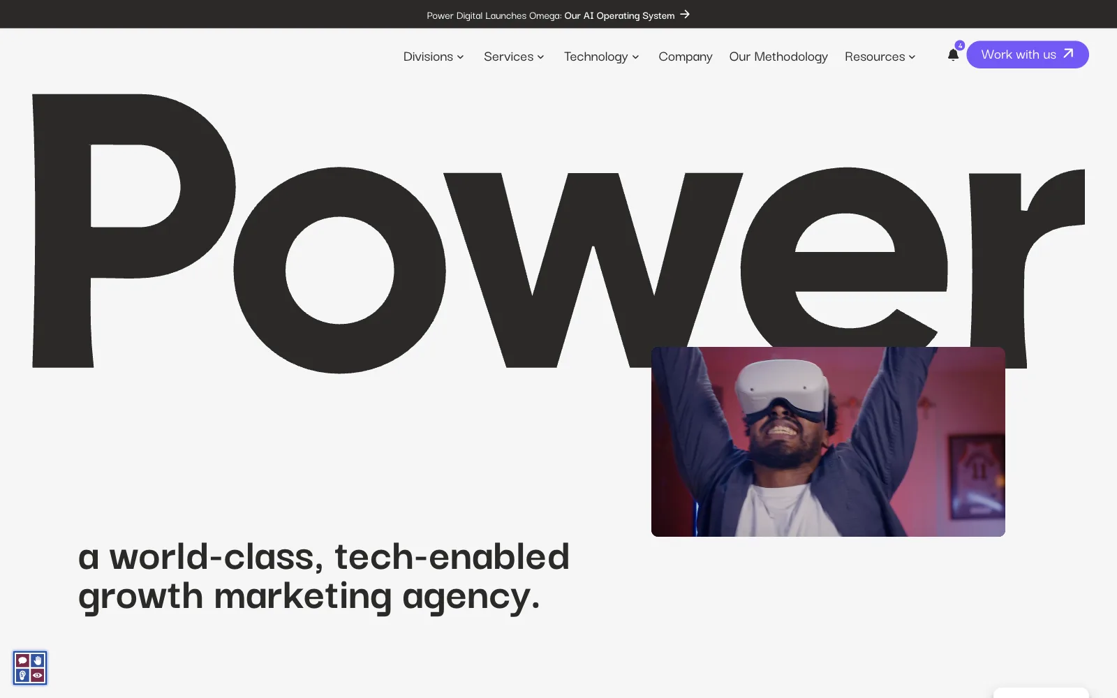 Power Digital official website homepage