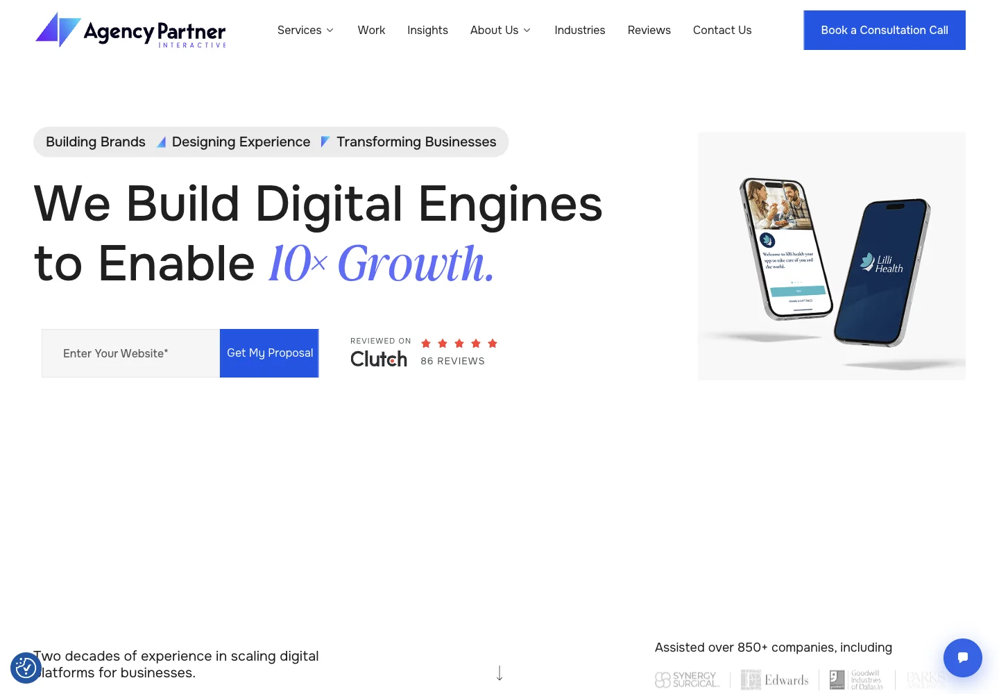 Agency Partner Interactive official website