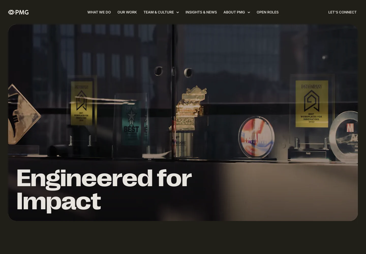 PMG official website
