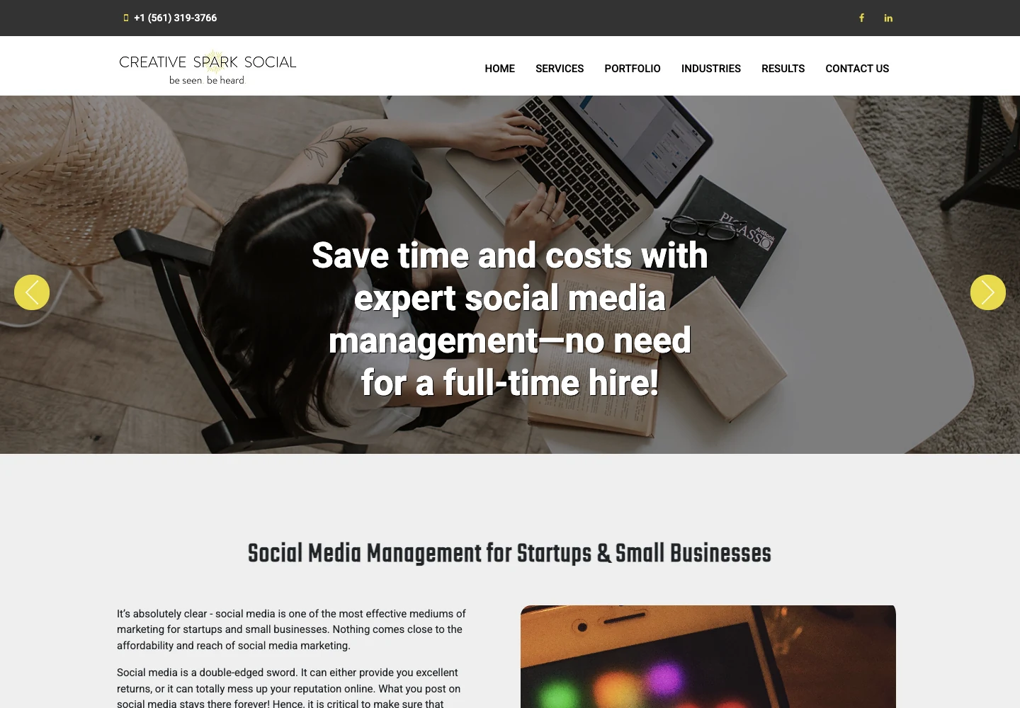 Creative Spark official website