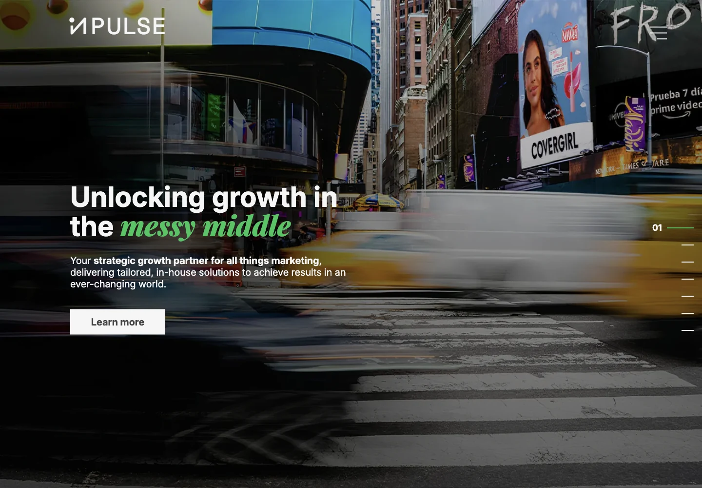 InPulse Digital official website screenshot