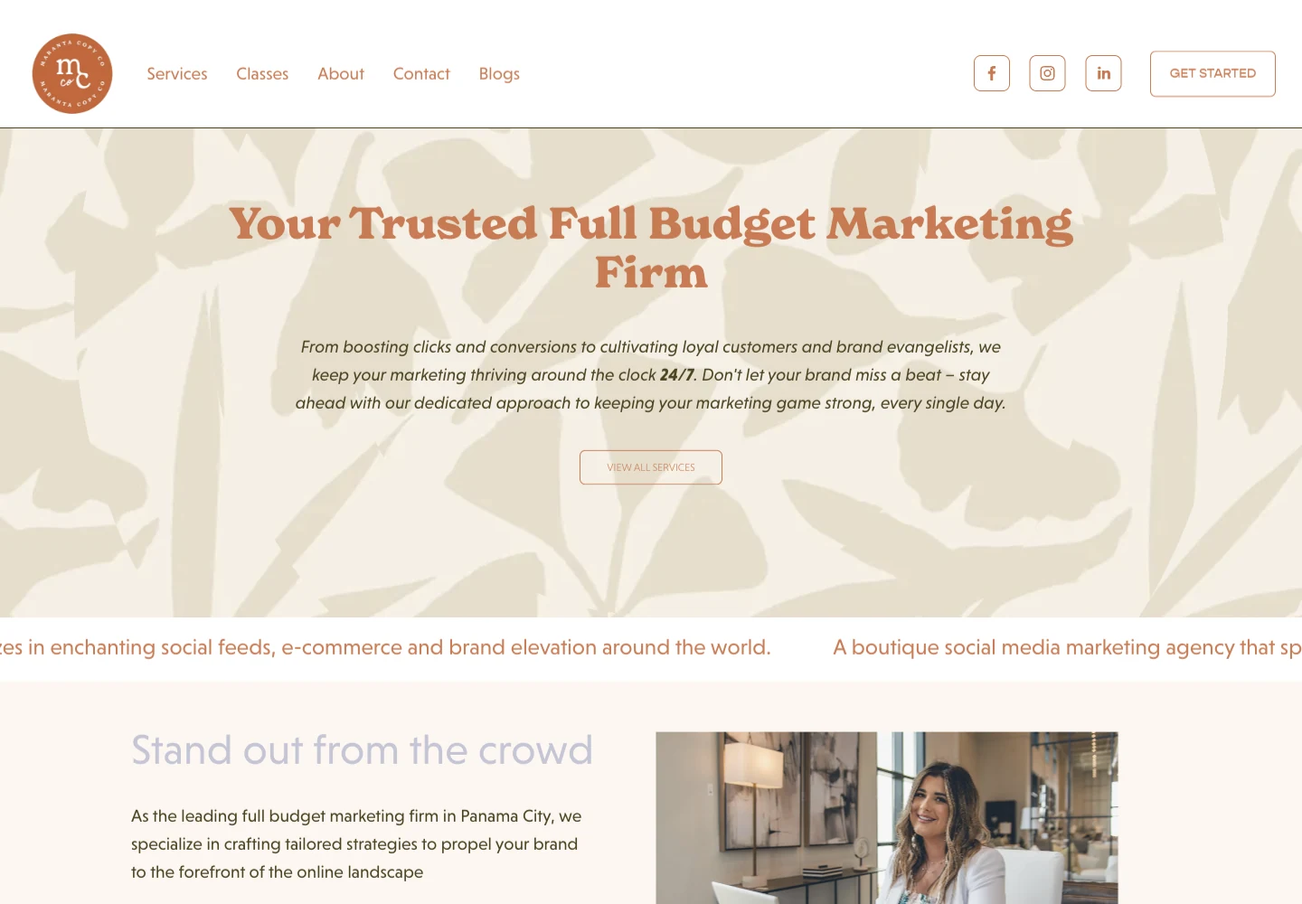 Maranta Copy Co. official website