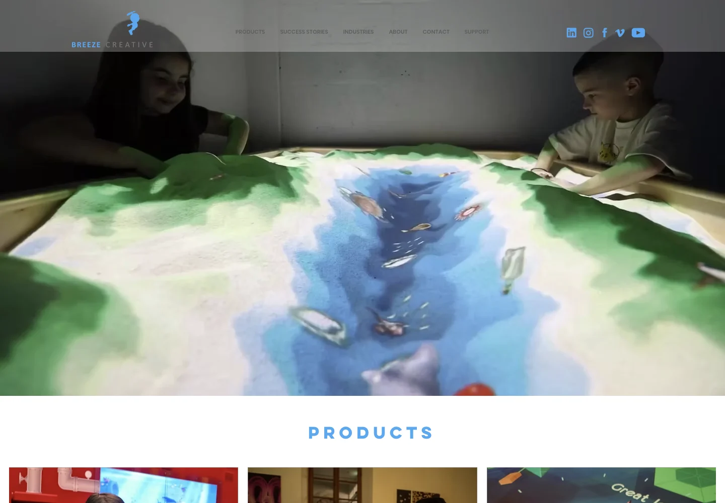 Breeze Creative official website