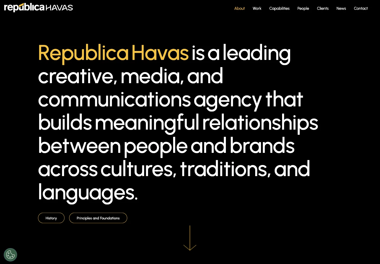 República Havas official website