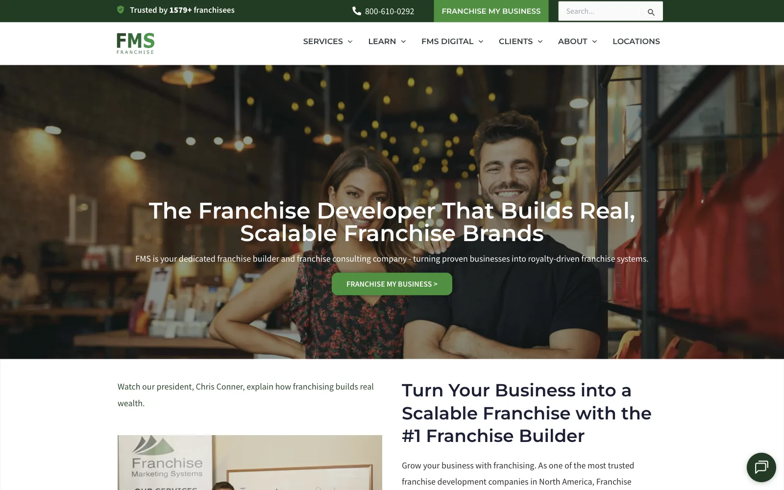 Franchise Marketing Systems official homepage