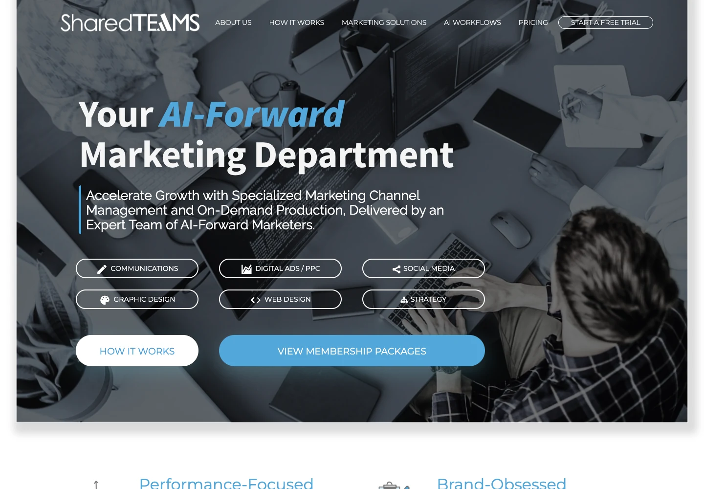 SharedTEAMS official website screenshot