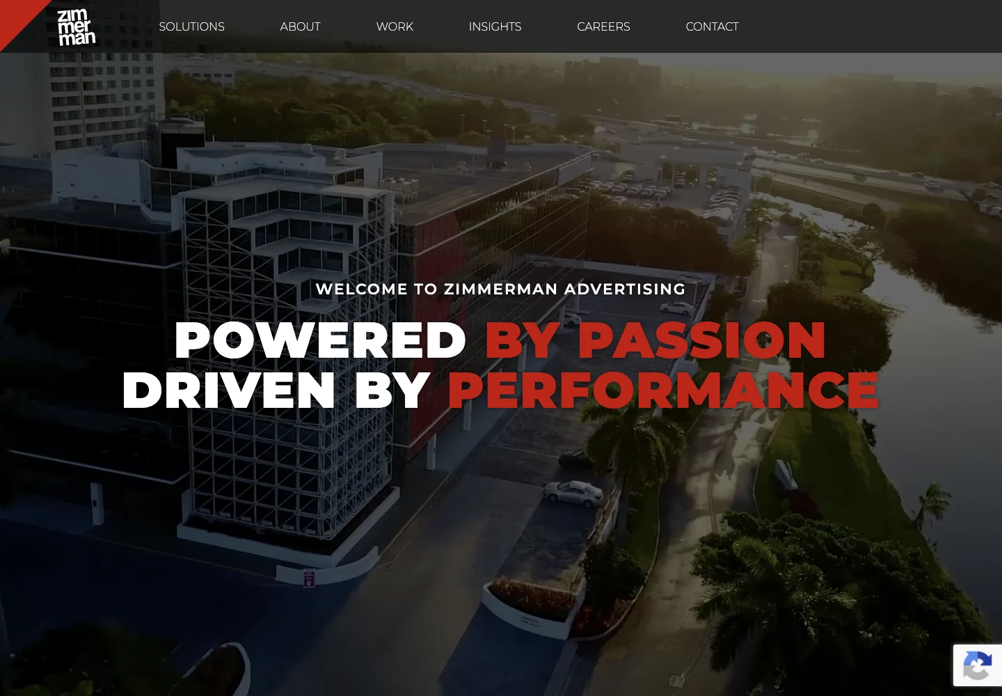Zimmerman Advertising official website screenshot