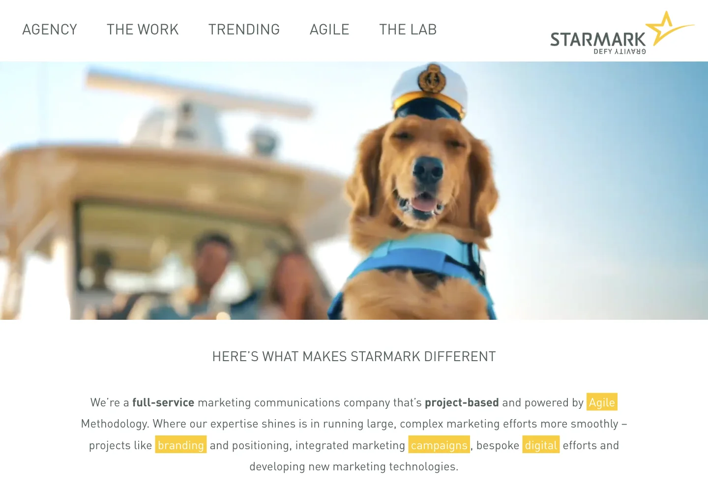 Starmark website and published work