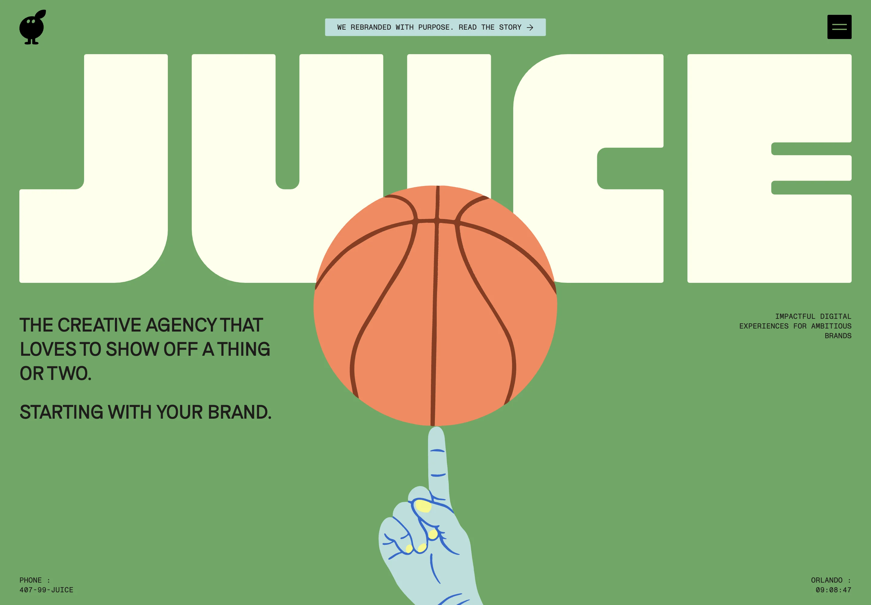 Juice Agency’s official website.