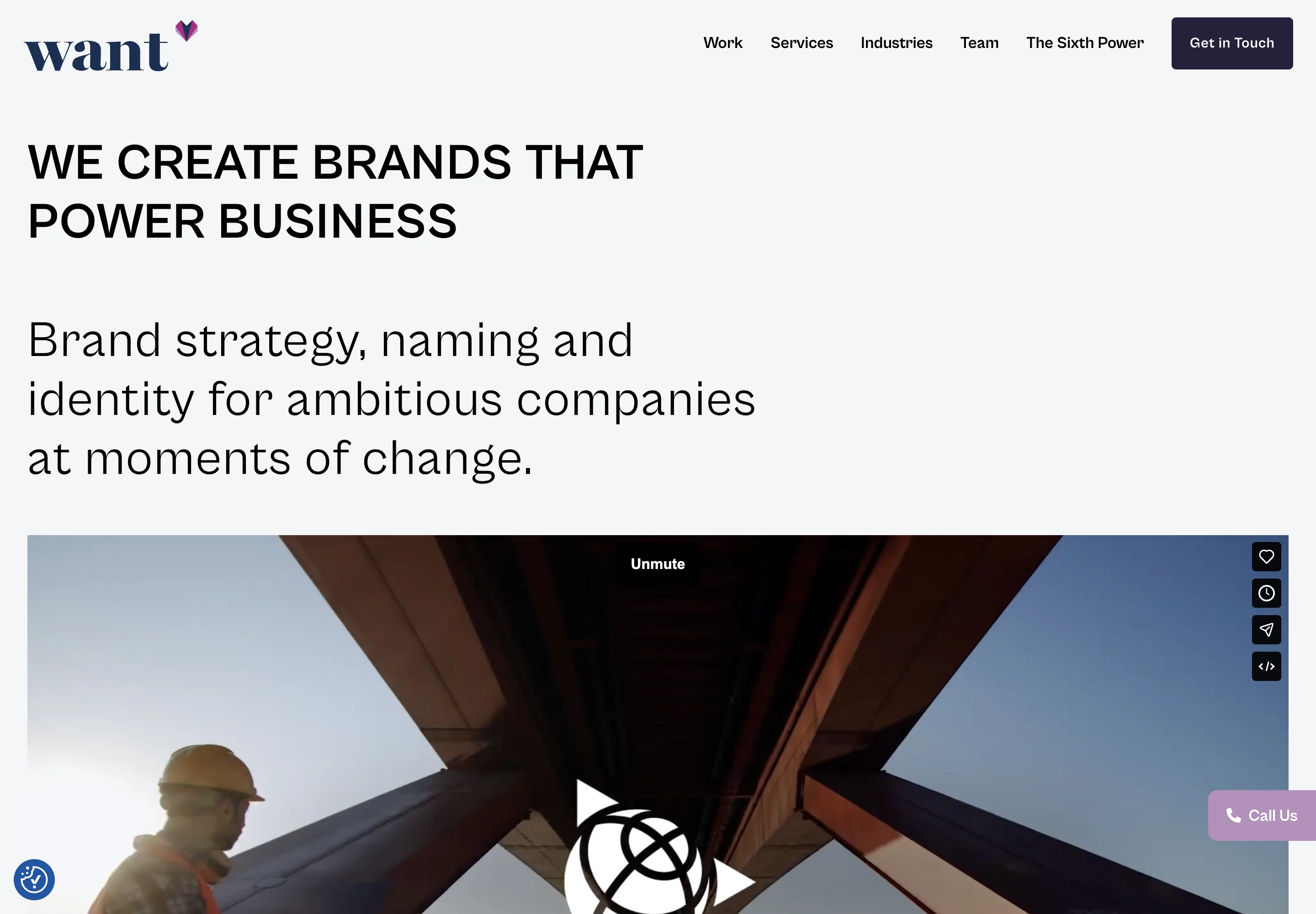 WANT Branding’s official website.