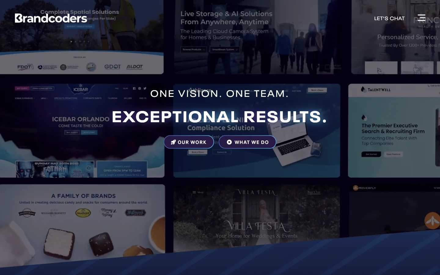 BrandCoders official website screenshot