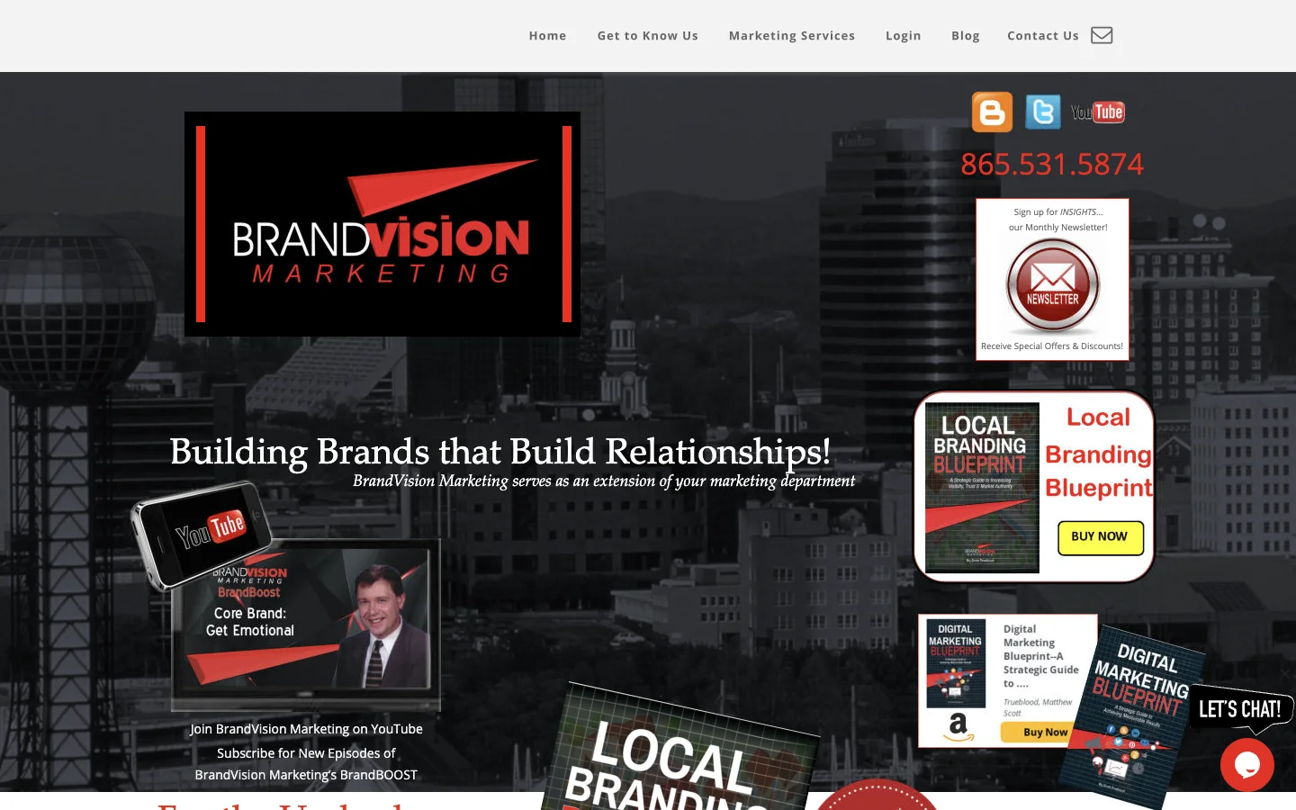 Brand Vision official website screenshot