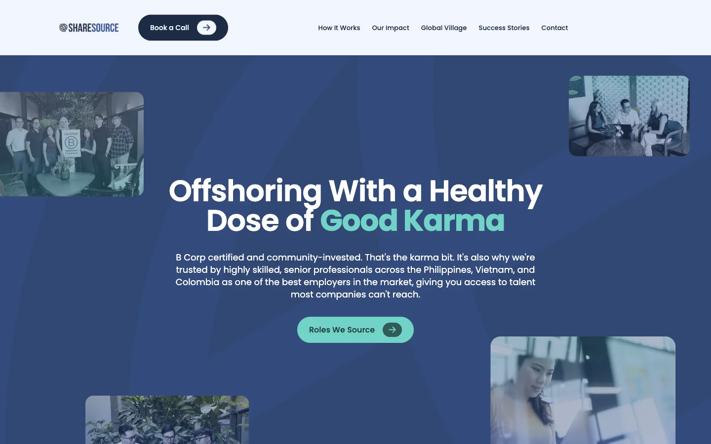 Sharesource AU official website screenshot