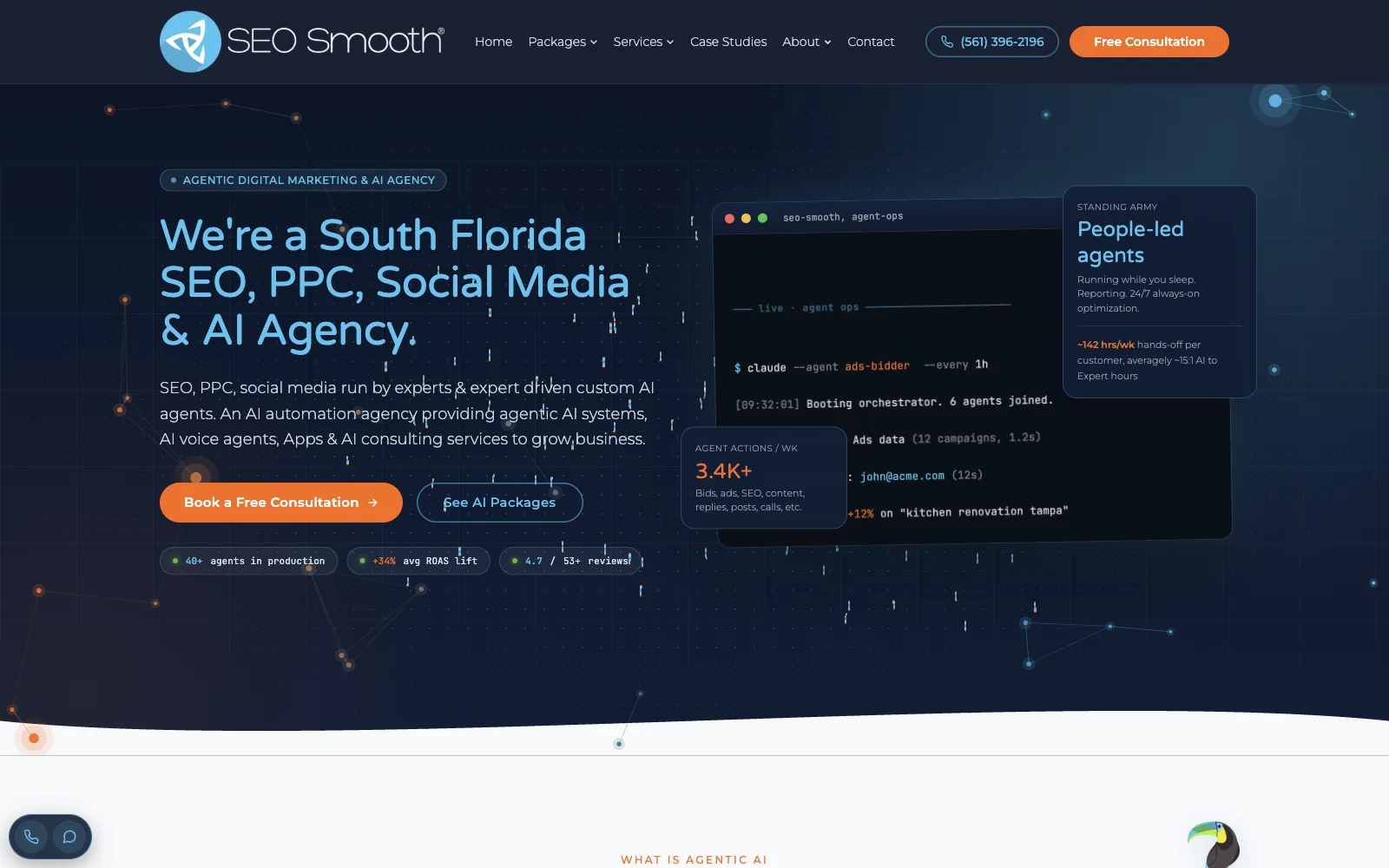 SEO Smooth official website screenshot