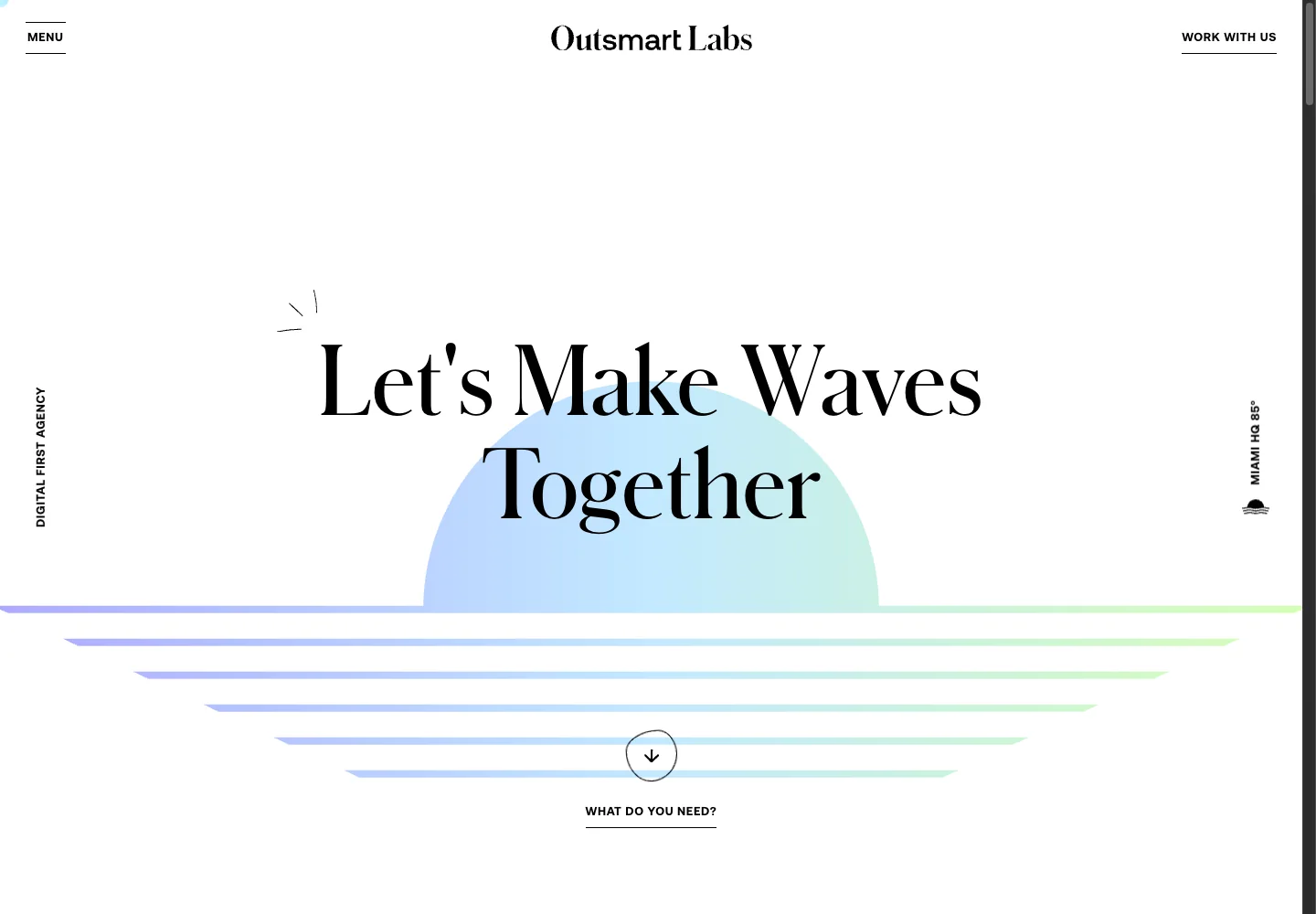 Outsmart Labs official website screenshot