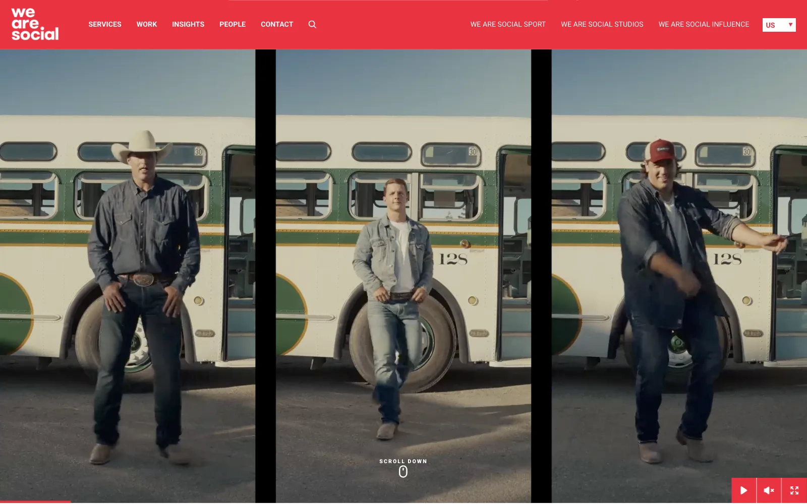 We Are Social official homepage