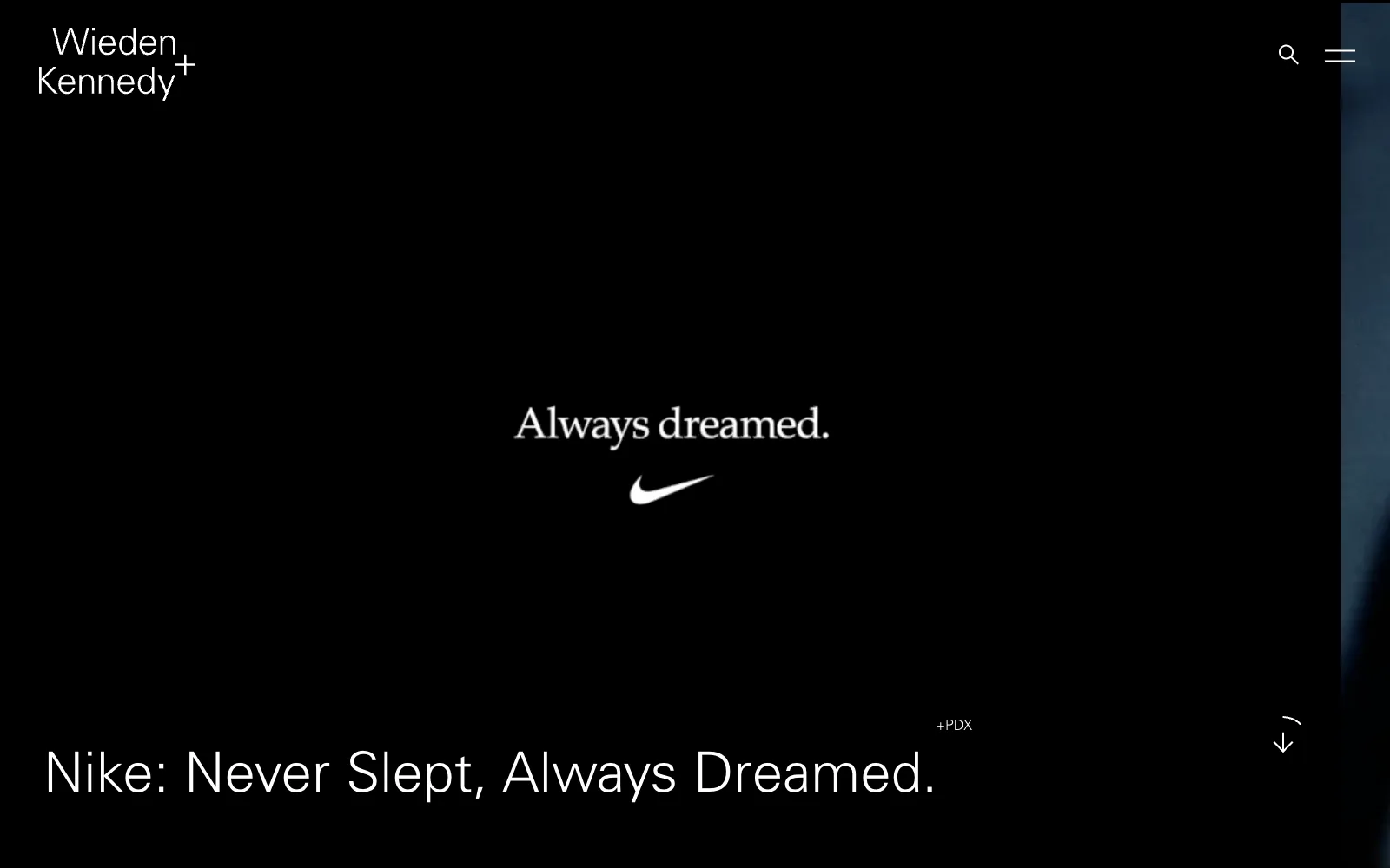 Wieden+Kennedy official homepage